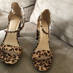 Leopard heels